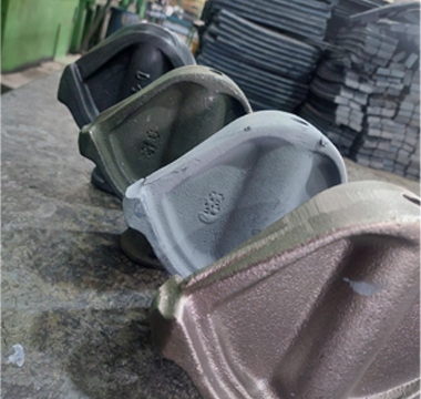 القطع المعدنیة المطاطیة